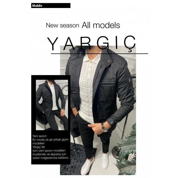Slim Fit Baharlık Mont
