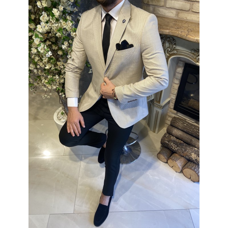 Italyan Kesim Çift Yırtmaç Ceket