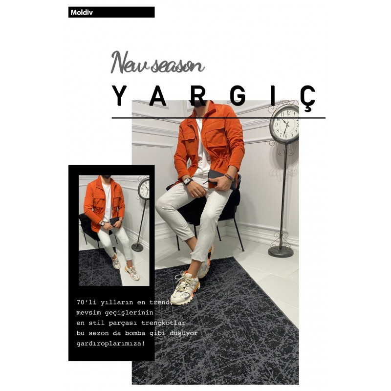 Baharlık Safari Model Ceket